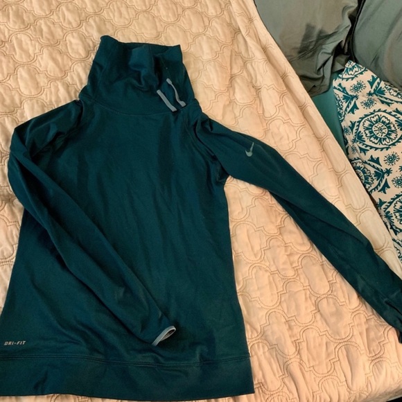 Nike Dark Teal Dri-FIT Pullover - Picture 1 of 1
